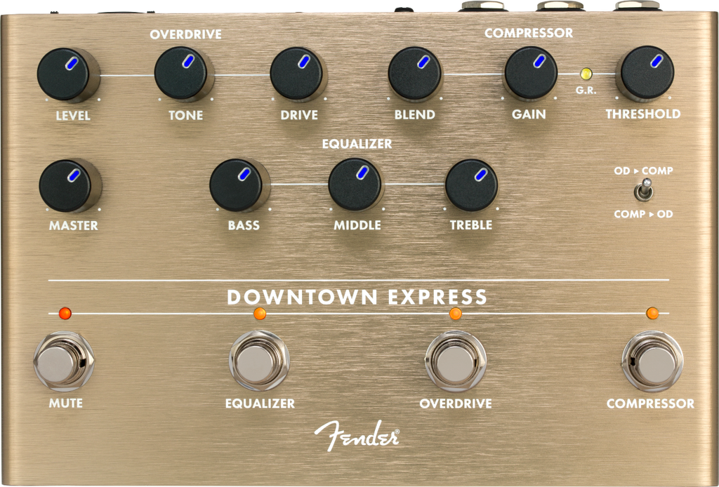 Fender - Downtown Express Bass Multi-Effect Pedal