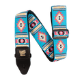 Ernie Ball - Classic Jacquard Guitar Strap/Bass Strap - Sedona Blue
