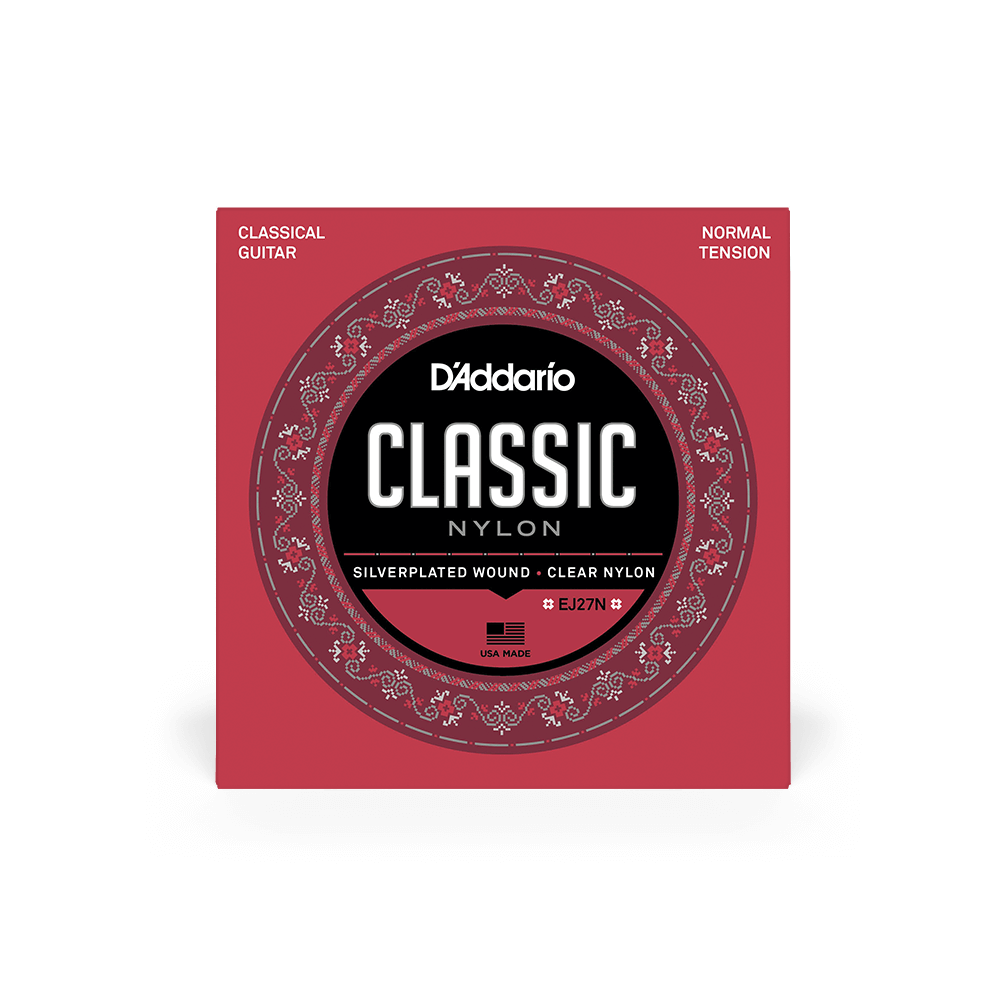 D'Addario Nylon Student Classical Strings - Normal Tension EJ27N