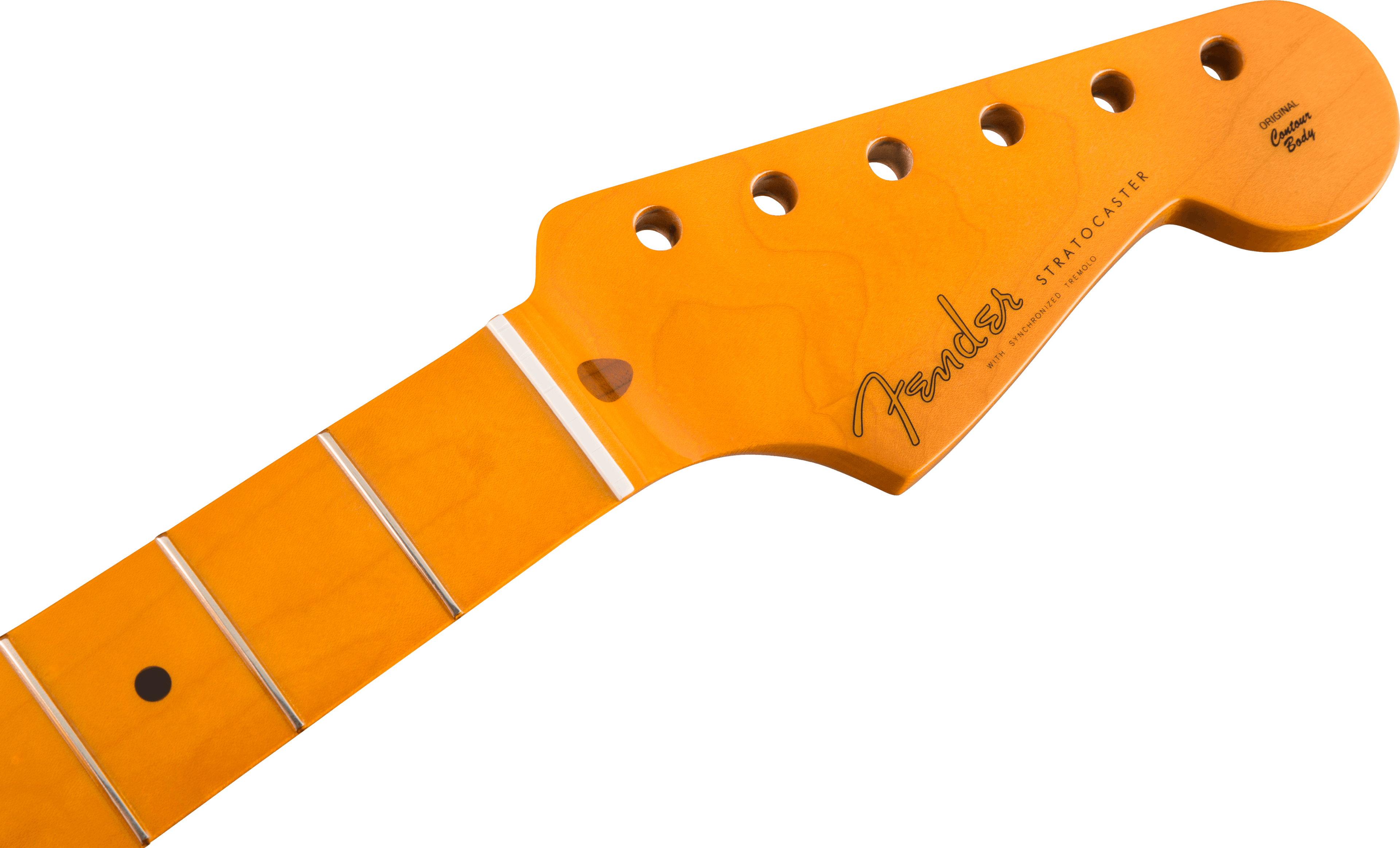 Fender - Classic Series '50s Stratocaster® Neck with Lacquer Finish, Soft "V" Shape - Maple Fingerboard