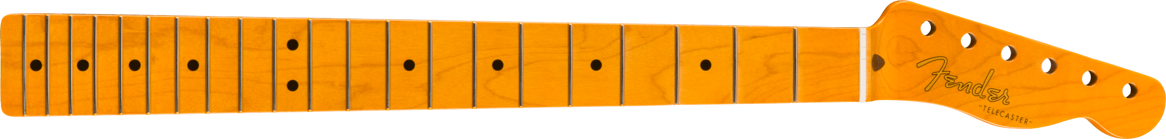 Fender - Classic Series '50s Telecaster® Neck with Lacquer Finish, "C" Shape - Maple Fingerboard