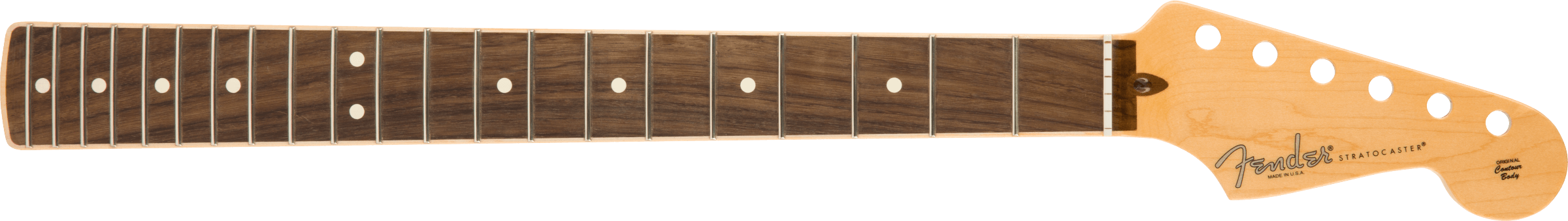 Fender - American Channel Bound Stratocaster® Neck, 21 Medium Jumbo Frets - Rosewood