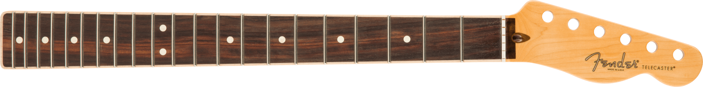 Fender - American Channel Bound Telecaster® Neck, 21 Med Jumbo Frets - Rosewood