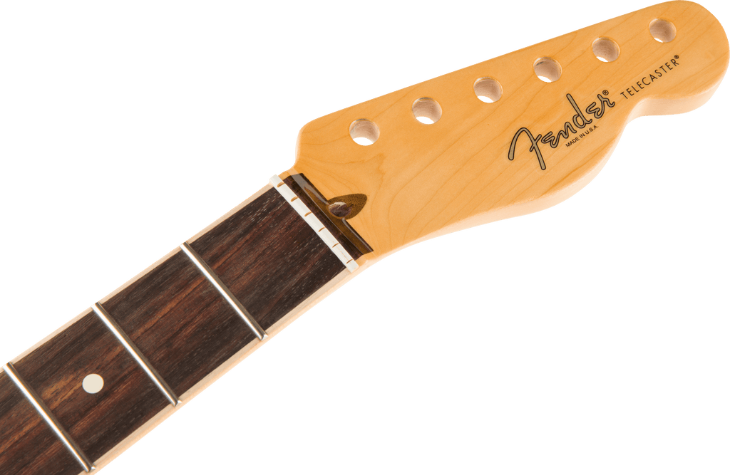 Fender - American Channel Bound Telecaster® Neck, 21 Med Jumbo Frets - Rosewood