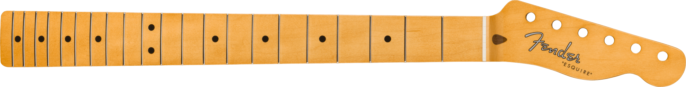 Fender - 50's Esquire® Neck, 21 Vintage Frets, 7.25", U Shape, Maple