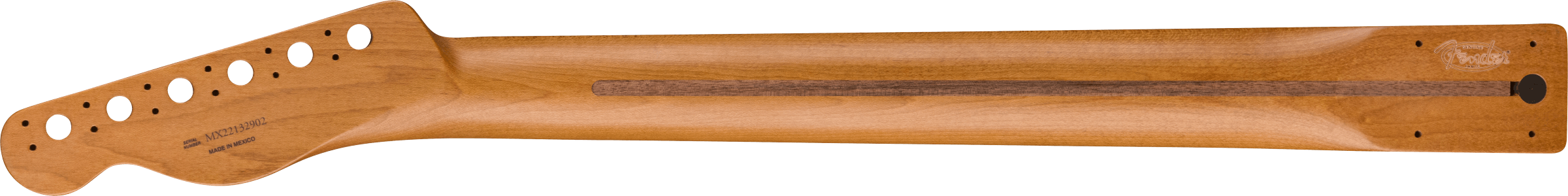 Fender - 50's Modified Esquire® Neck, 22 Narrow Tall Frets, 9.5", U Shape, Roasted Maple