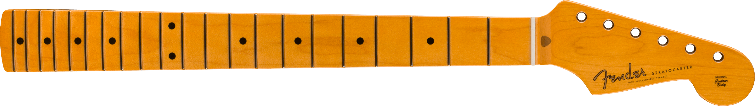 Fender - American Vintage II 1957 Stratocaster Neck, 21 Vintage Tall Frets, 7.25" Radius, Maple