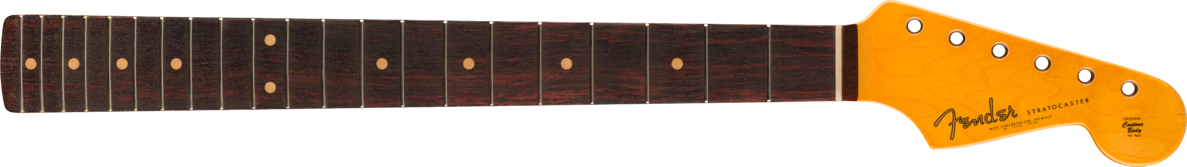 Fender - American Vintage II 1961 Stratocaster® Neck, 21 Vintage Tall Frets, 7.25" Radius, Rosewood