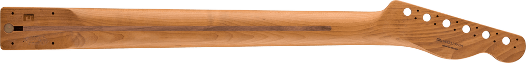 Fender - Satin Roasted Maple Telecaster LH Neck, 22 Jumbo Frets, 12", Maple, Flat Oval Shape