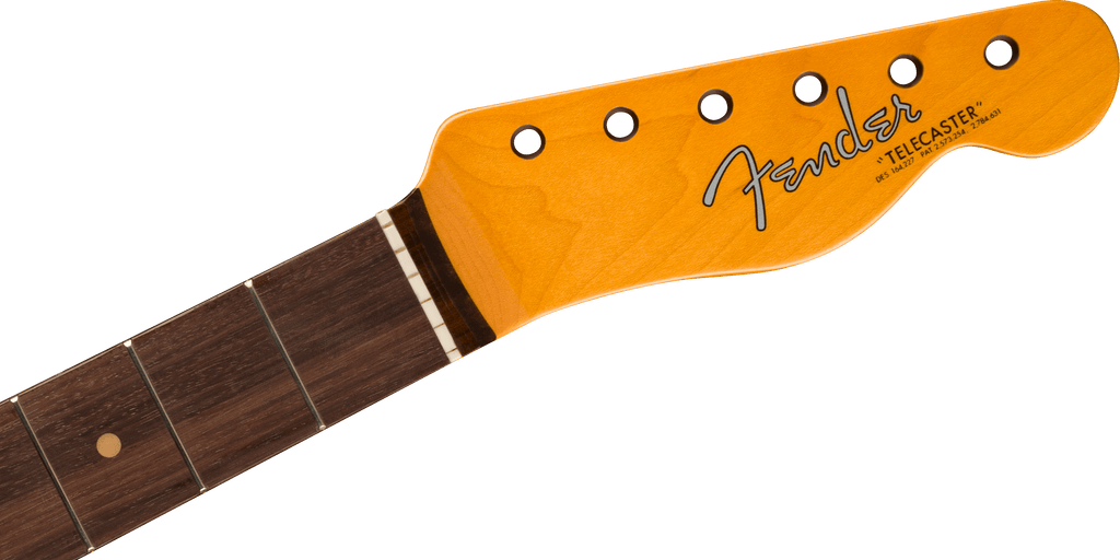 Fender - American Vintage II 1963 Telecaster Neck, 21 Vintage Tall Frets, 7.25" Radius, Rosewood