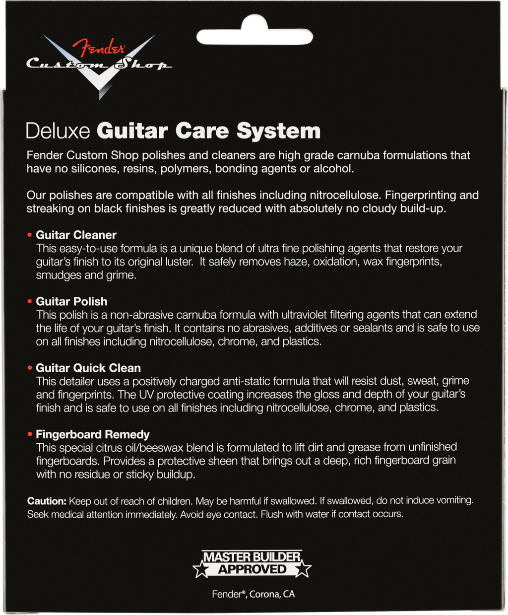 Fender - Custom Shop 4-Step Cleaning Kit (4 pack)