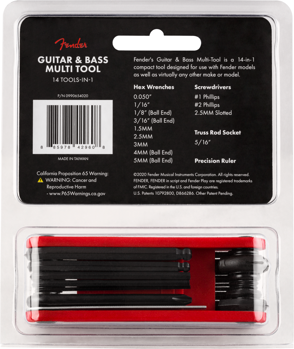 Fender - Guitar & Bass Multi-Tool