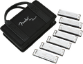 Fender - Blues Deluxe Harmonicas - 7 Pack with Case