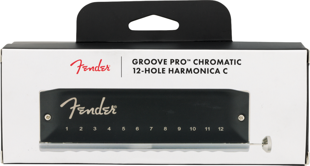 Fender - Groove Pro™ Chromatic 12-Hole Harmonica, Key of C