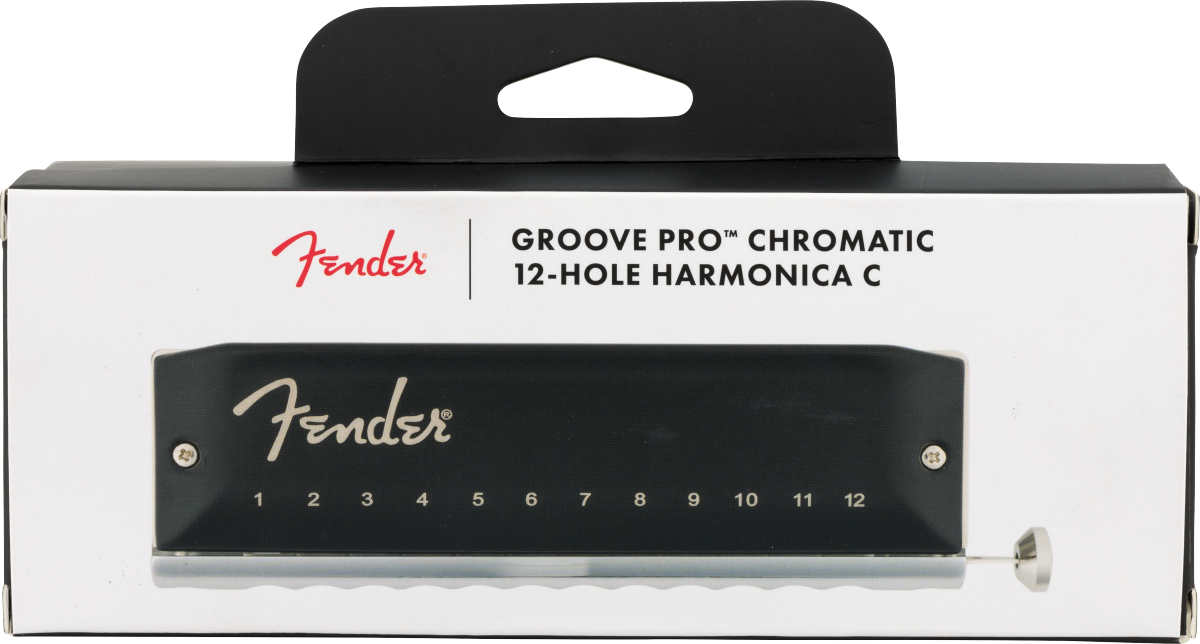 Fender - Groove Pro™ Chromatic 12-Hole Harmonica, Key of C