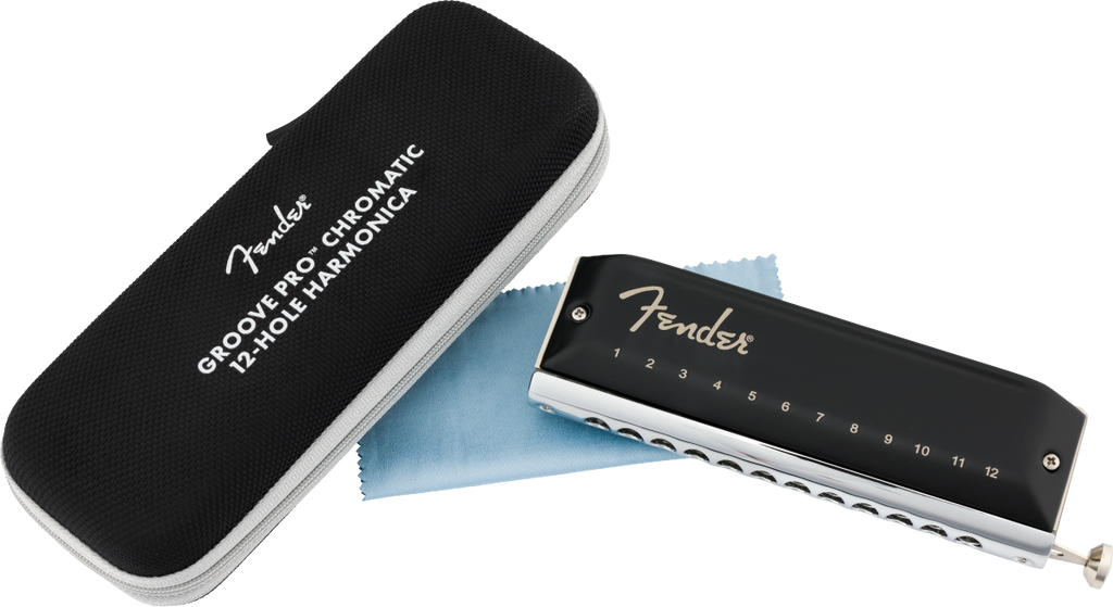Fender - Groove Pro™ Chromatic 12-Hole Harmonica, Key of C