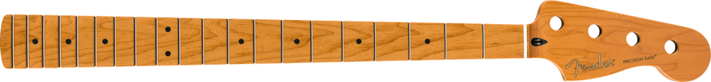 Fender - Roasted Maple Precision Bass® Neck, 20 Medium Jumbo Frets, 9.5", Maple, C Shape
