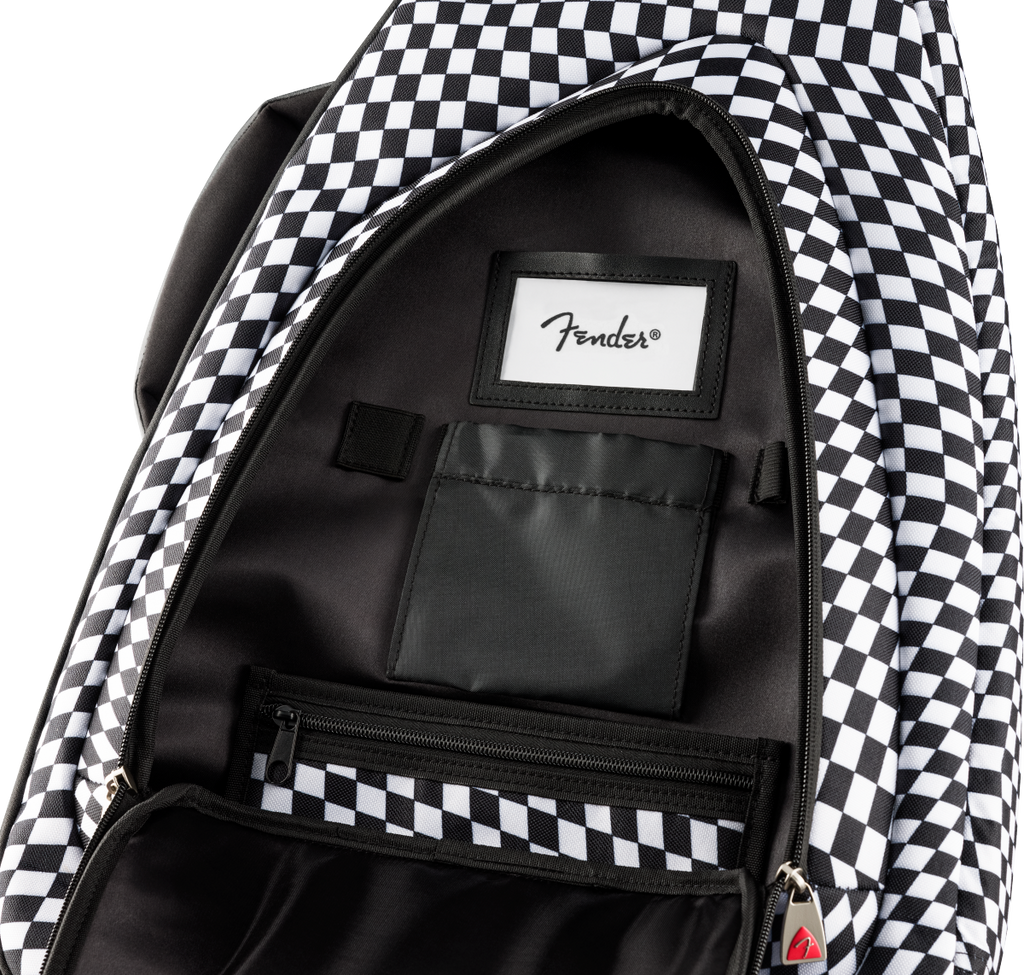 Fender - FE620 Electric Guitar Gig Bag, Wavy Checkerboard