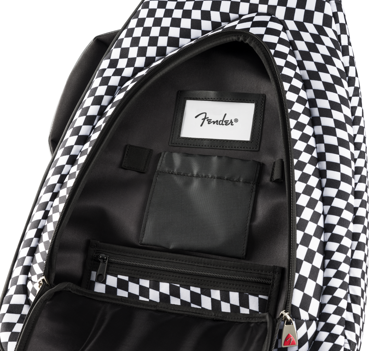 Fender - FE620 Electric Guitar Gig Bag, Wavy Checkerboard