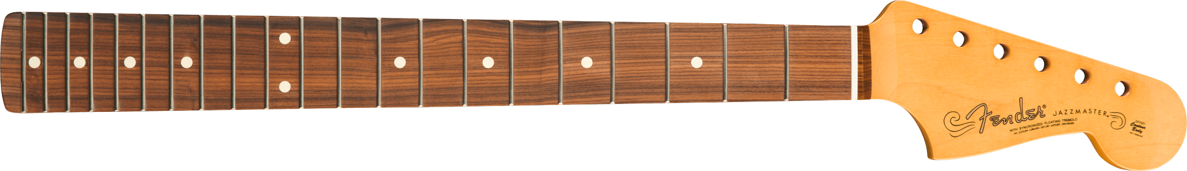 Fender - Classic Player Jazzmaster Neck, 21 Med Jumbo Frets, Pau Ferro, C Shape