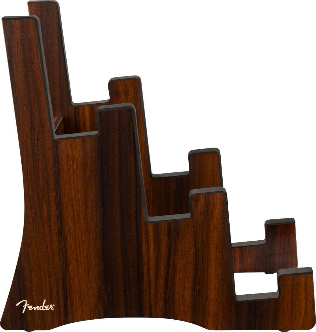 Fender - Deluxe Wooden 3-Tier Guitar Stand