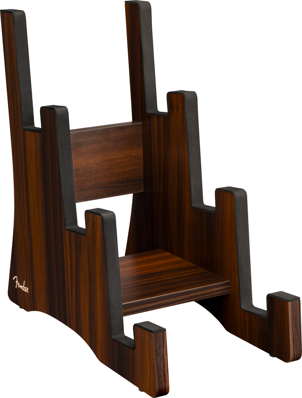 Fender - Deluxe Wooden 3-Tier Guitar Stand