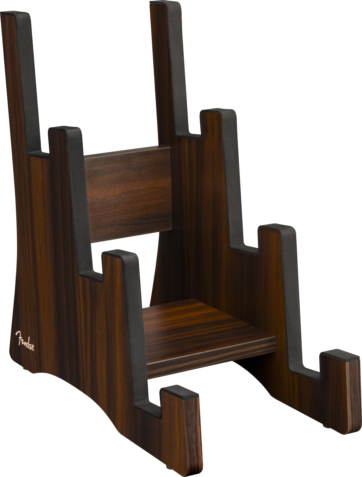 Fender - Deluxe Wooden 3-Tier Guitar Stand