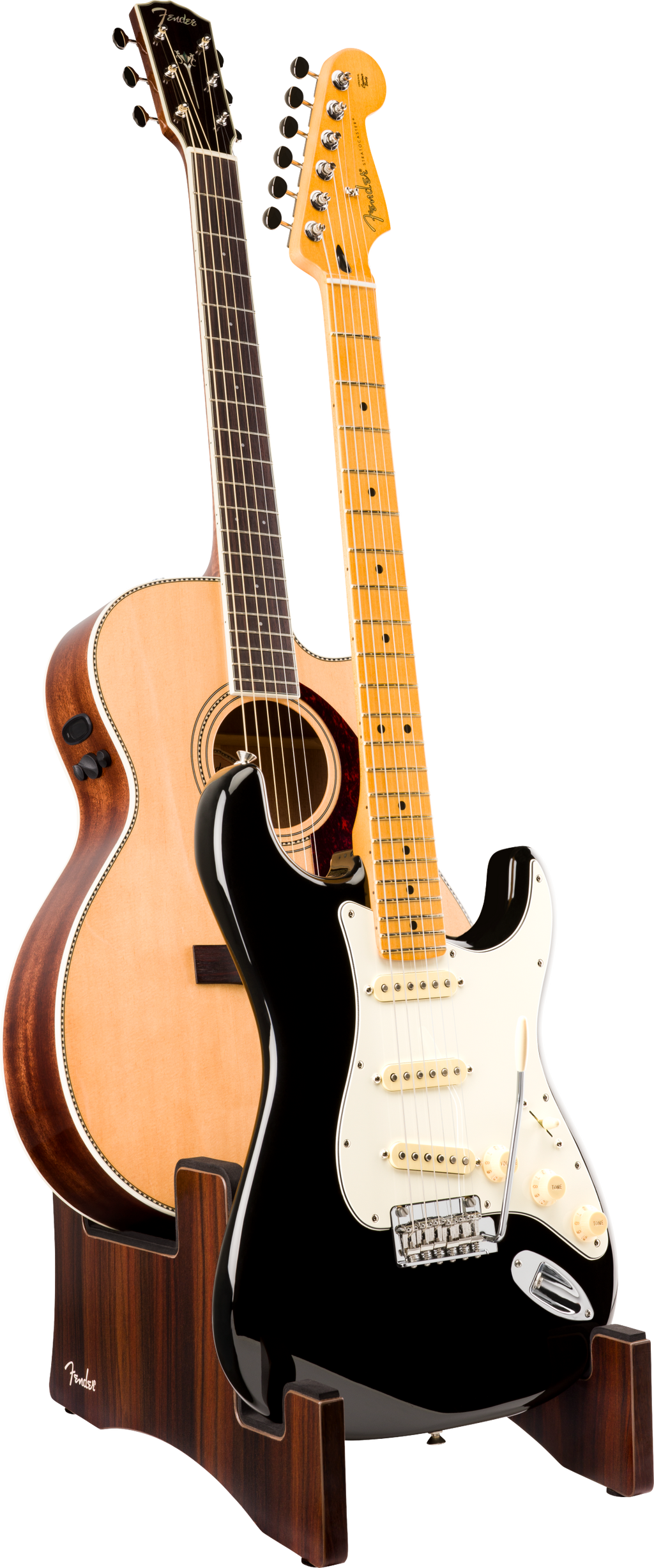 Fender - Deluxe Wooden 2-Tier Multi Stand