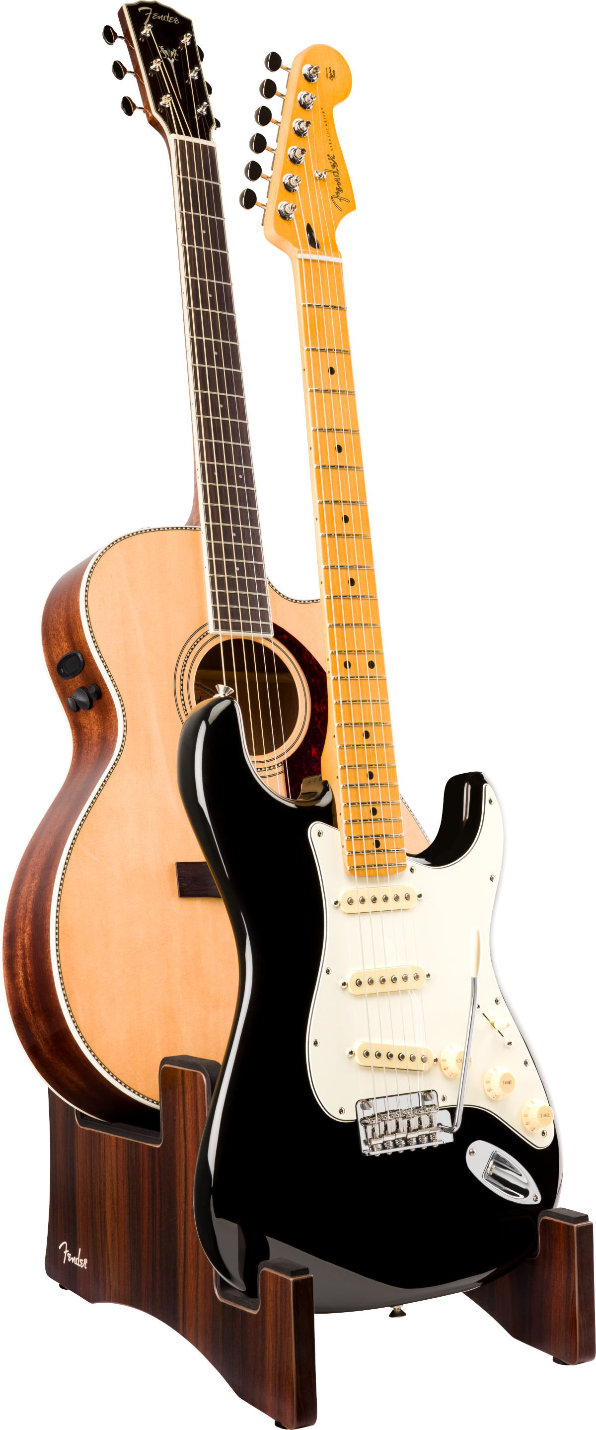 Fender - Deluxe Wooden 2-Tier Multi Stand