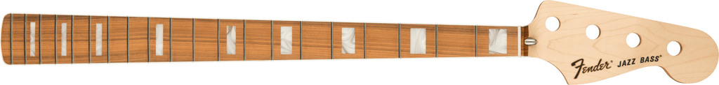 Fender - Classic Series 70's Jazz Bass® Neck, 20 Medium Jumbo Frets, Block Inlay, Pau Ferro