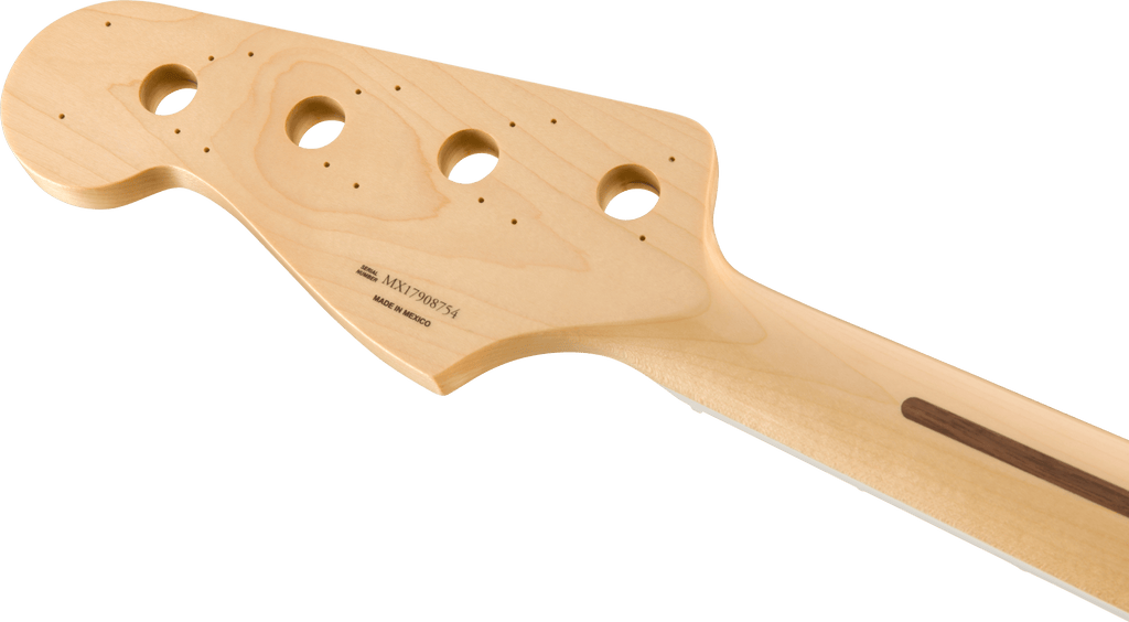 Fender - Classic Series 70's Jazz Bass® Neck, 20 Medium Jumbo Frets, Block Inlay, Pau Ferro