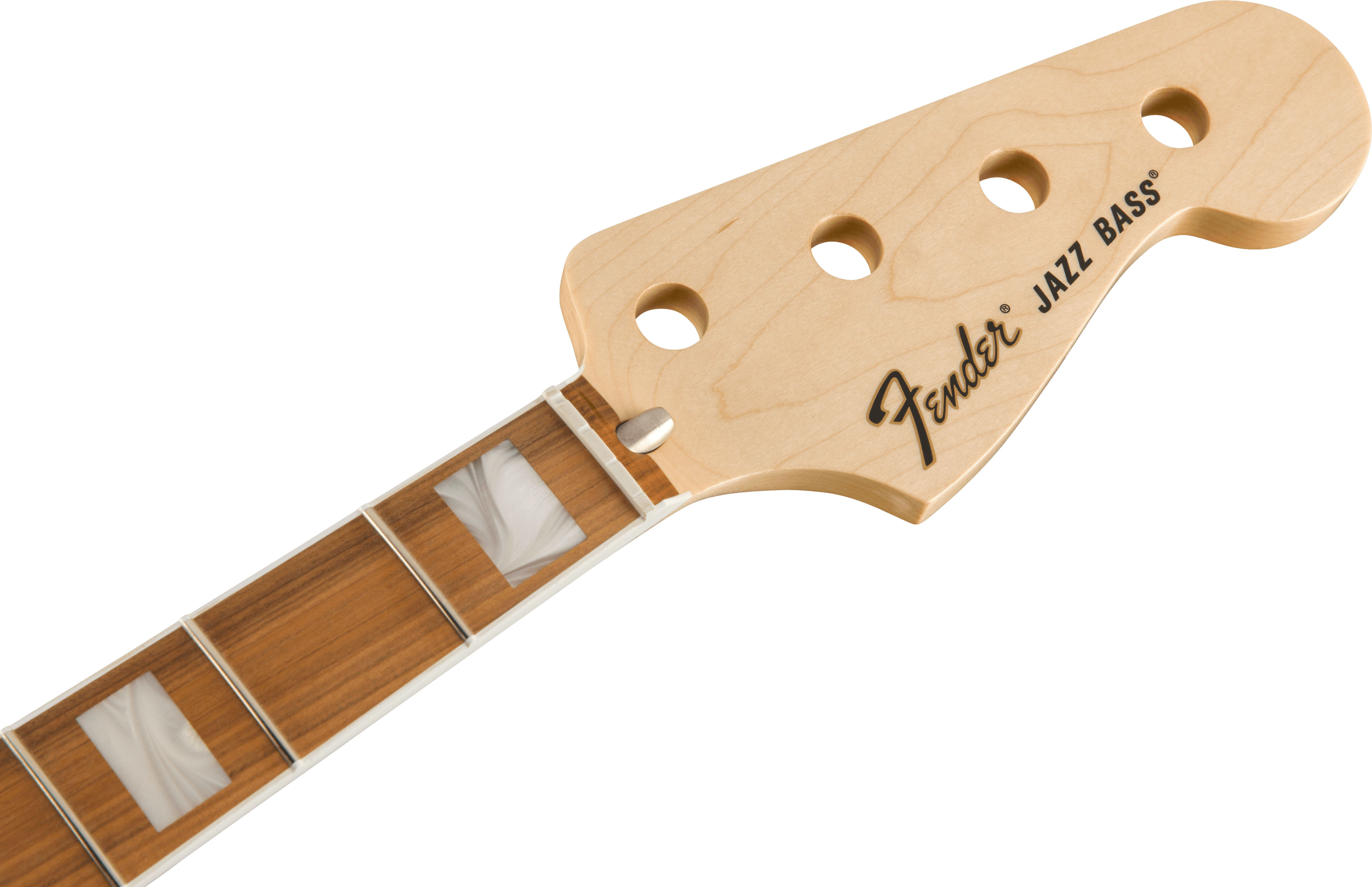 Fender - Classic Series 70's Jazz Bass® Neck, 20 Medium Jumbo Frets, Block Inlay, Pau Ferro