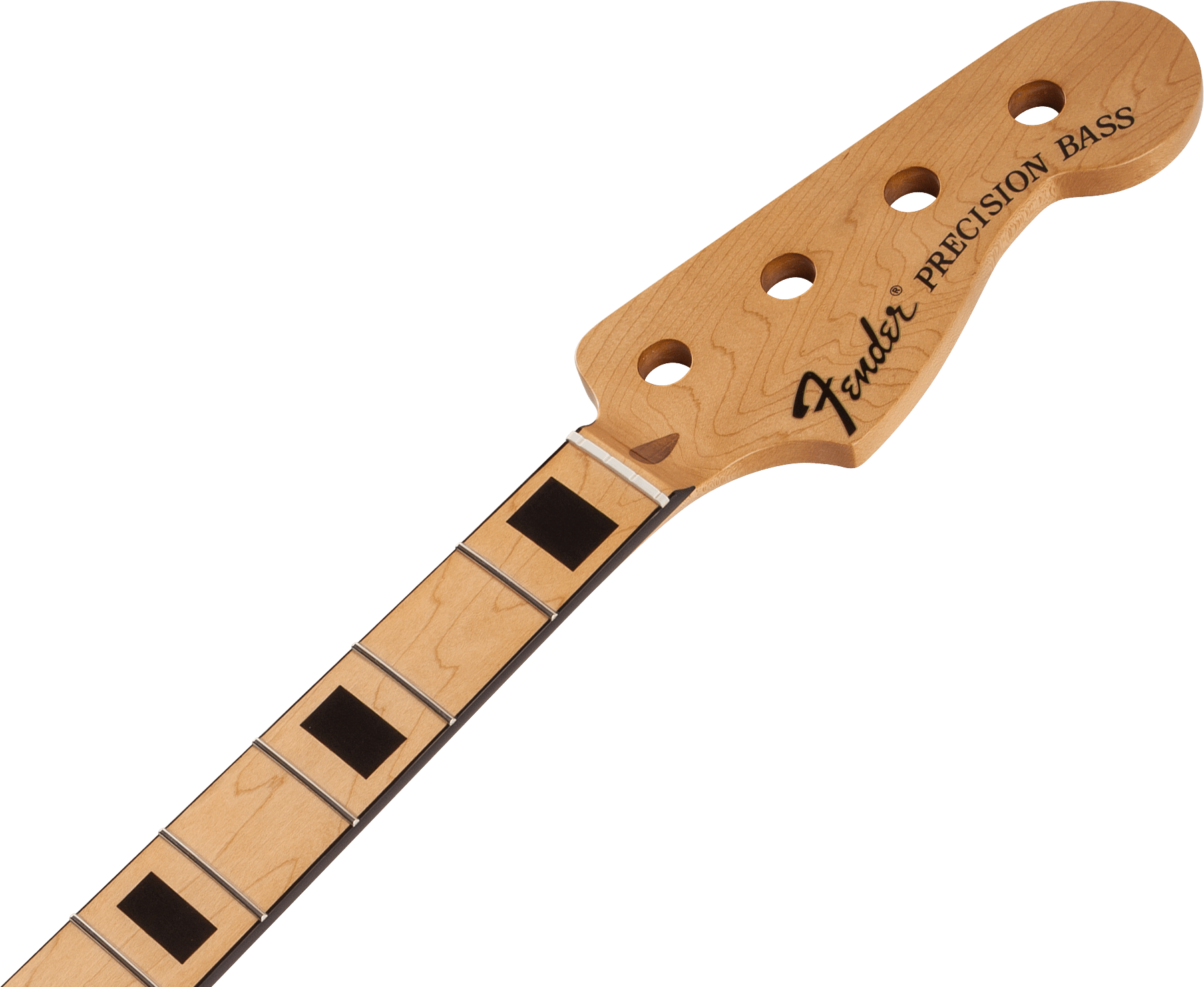 Fender - Classic Series 70's Precision Bass® Neck, 20 Medium Jumbo Frets, Block Inlay - Maple