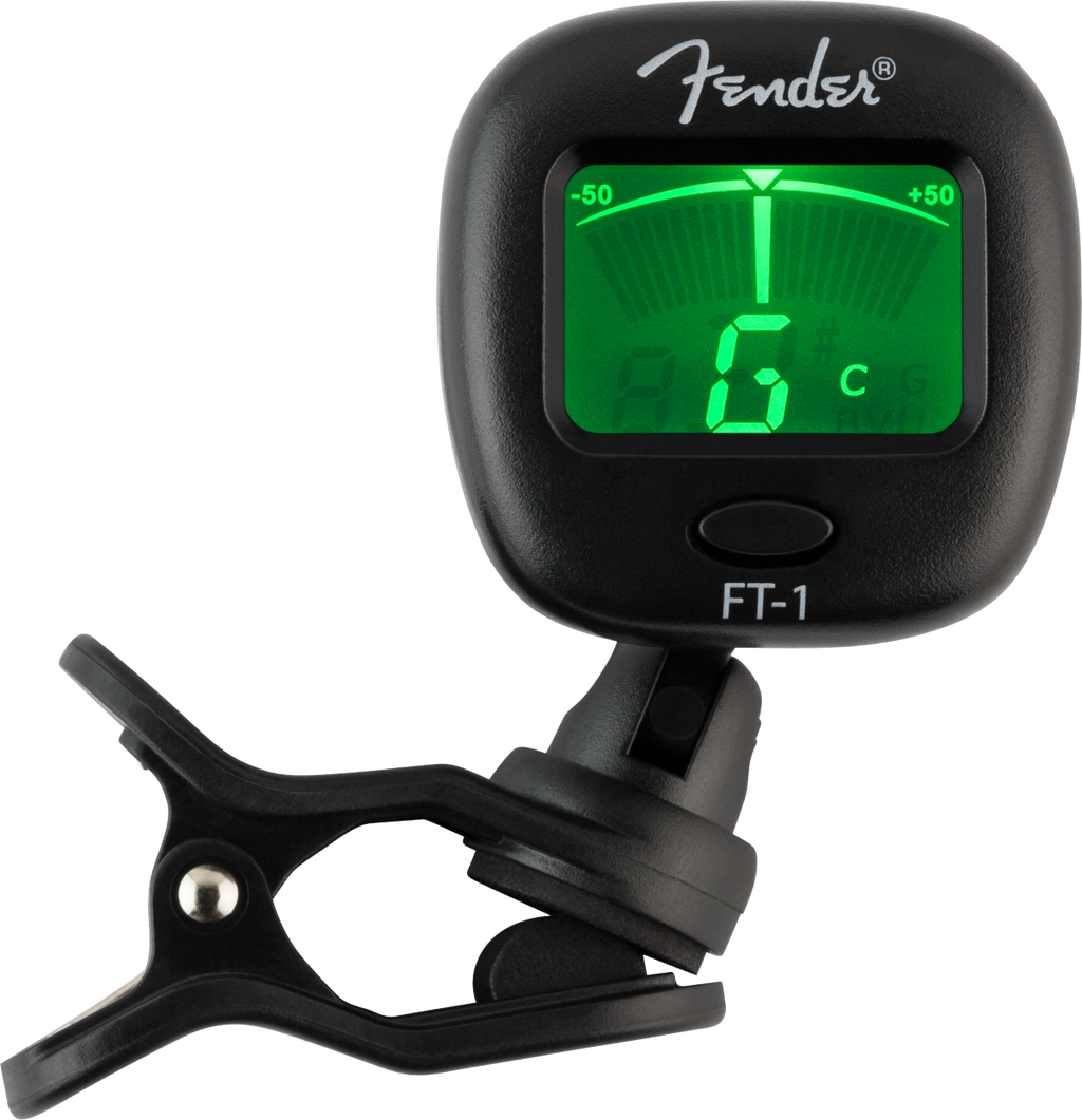 Fender - Accessory Essentials Pack - Cable, Clip-On Tuner, Strap