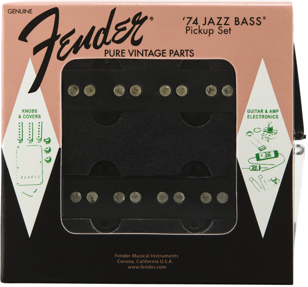 Fender - Pure Vintage '74 Jazz Bass Pickup Set