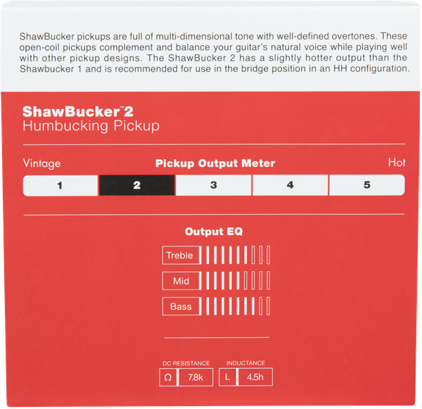 Fender - ShawBucker™ 2 Humbucking Pickup