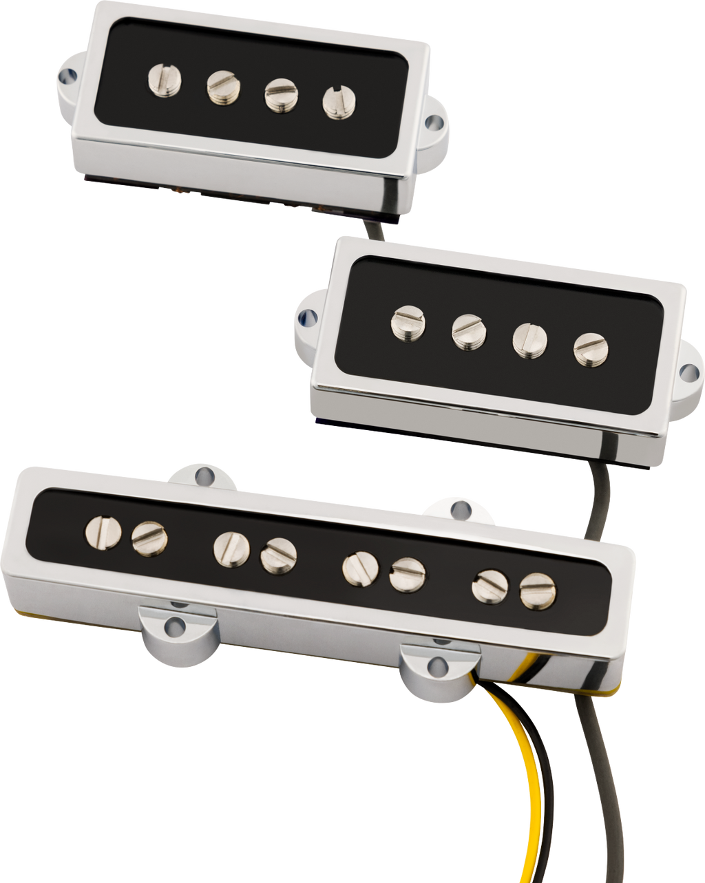 Fender - Cobalt Chrome P/J Bass® Pickup Set