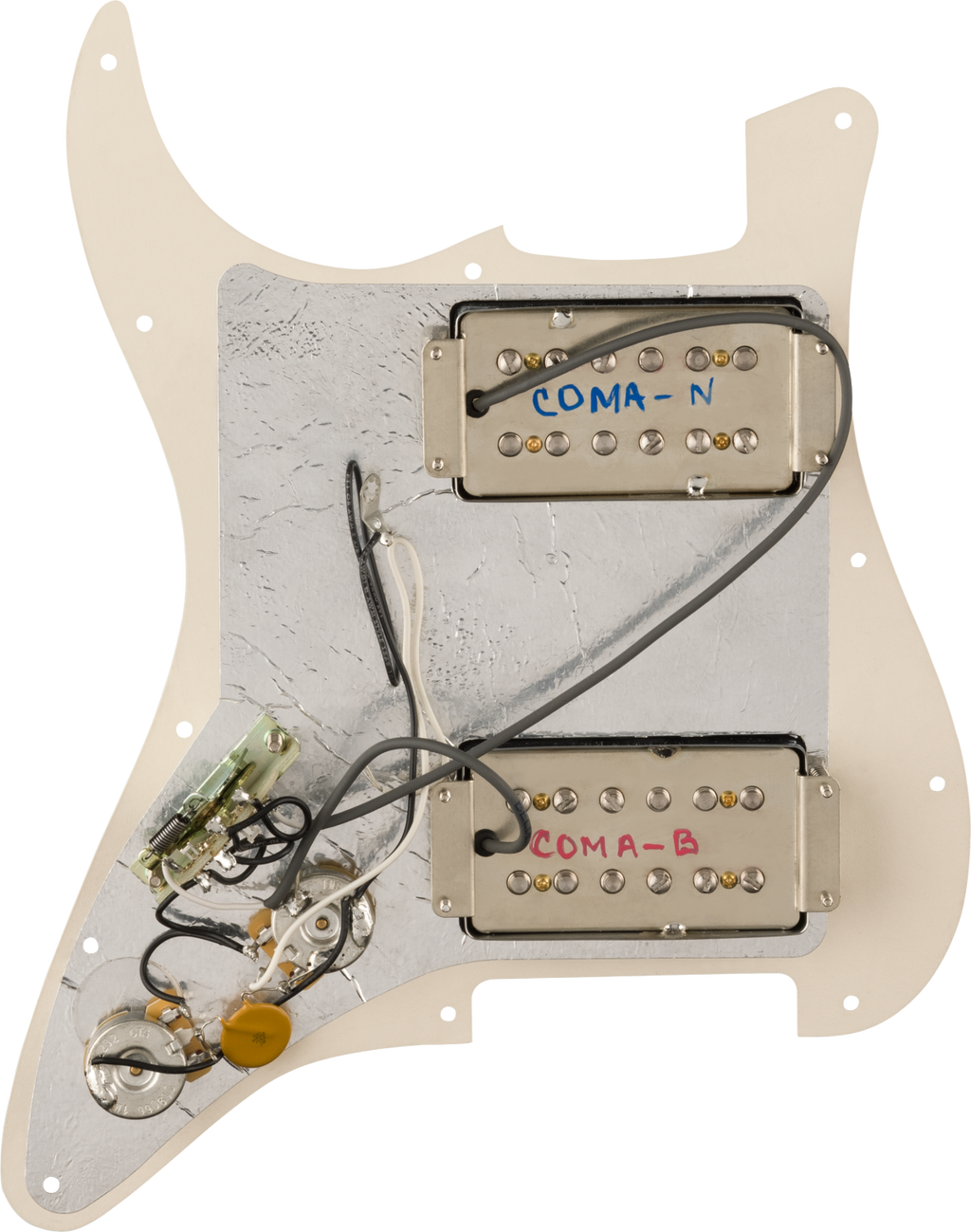 Fender - Custom Michael Landau CuNiFe® Wide-Range Humbucker Pre-Wired Stratocaster® Pickguard