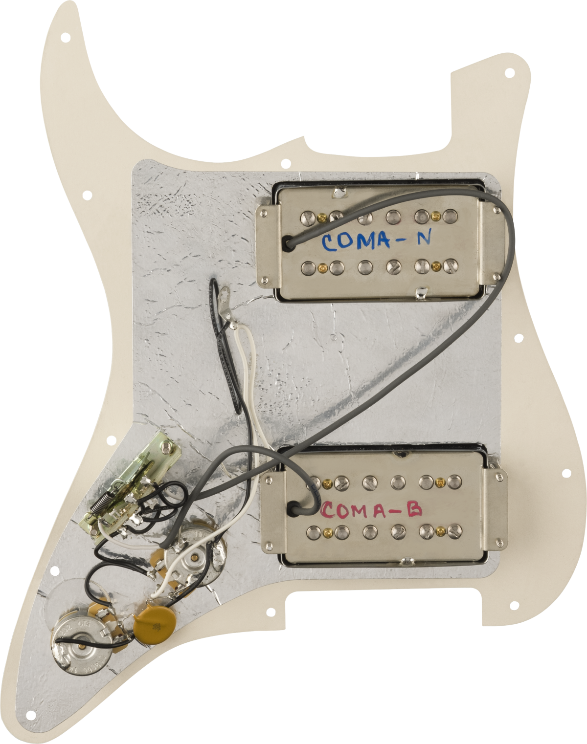 Fender - Custom Michael Landau CuNiFe® Wide-Range Humbucker Pre-Wired Stratocaster® Pickguard