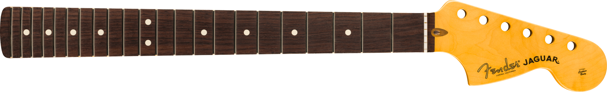 Fender - American Professional Classic Jaguar® Neck, 22 Medium Jumbo Frets, 9.5" Radius