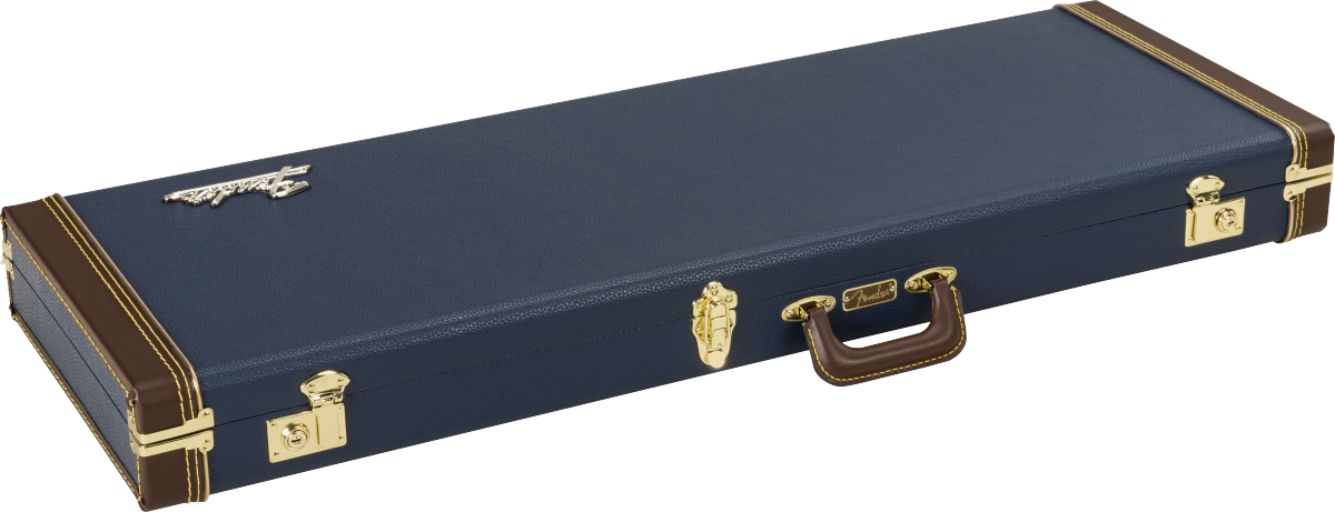 Fender - Classic Series Wood Case Stratocaster®/Telecaster®, Navy Blue