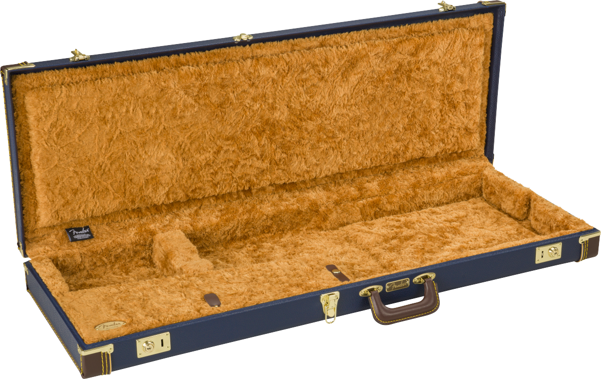 Fender - Classic Series Wood Case Stratocaster®/Telecaster®, Navy Blue