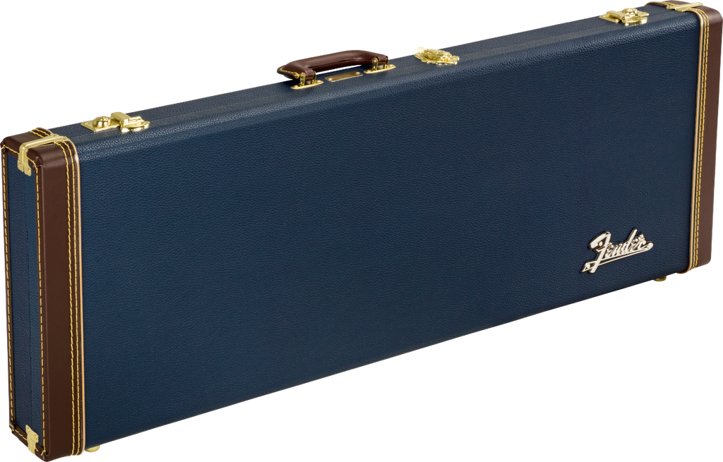 Fender - Classic Series Wood Case Stratocaster®/Telecaster®, Navy Blue