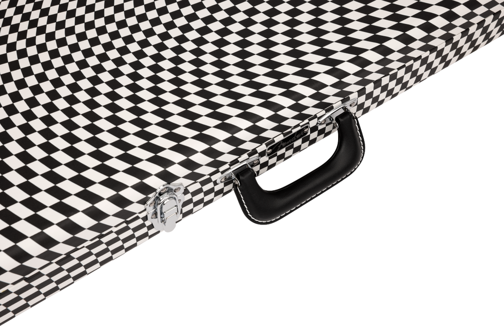 Fender - Classic Series Strat/Tele Case, Wavy Checkerboard