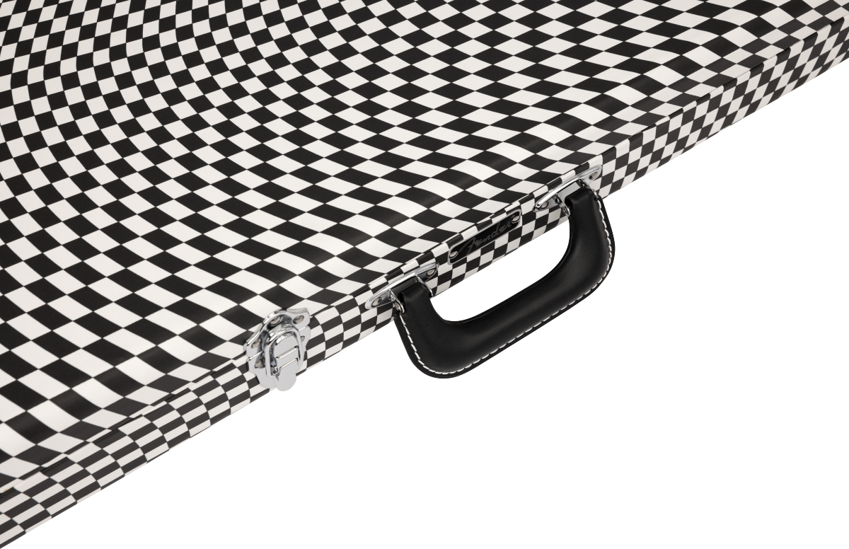 Fender - Classic Series Strat/Tele Case, Wavy Checkerboard