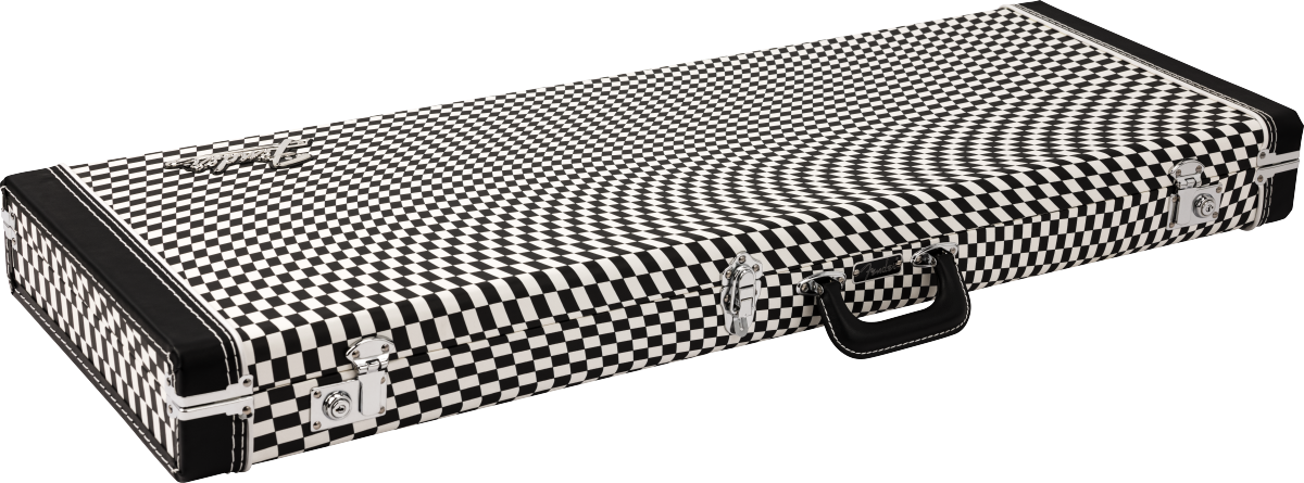 Fender - Classic Series Strat/Tele Case, Wavy Checkerboard