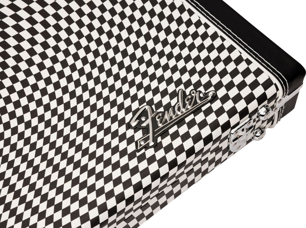 Fender - Classic Series Strat/Tele Case, Wavy Checkerboard