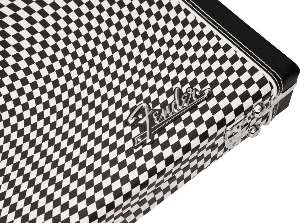 Fender - Classic Series Strat/Tele Case, Wavy Checkerboard