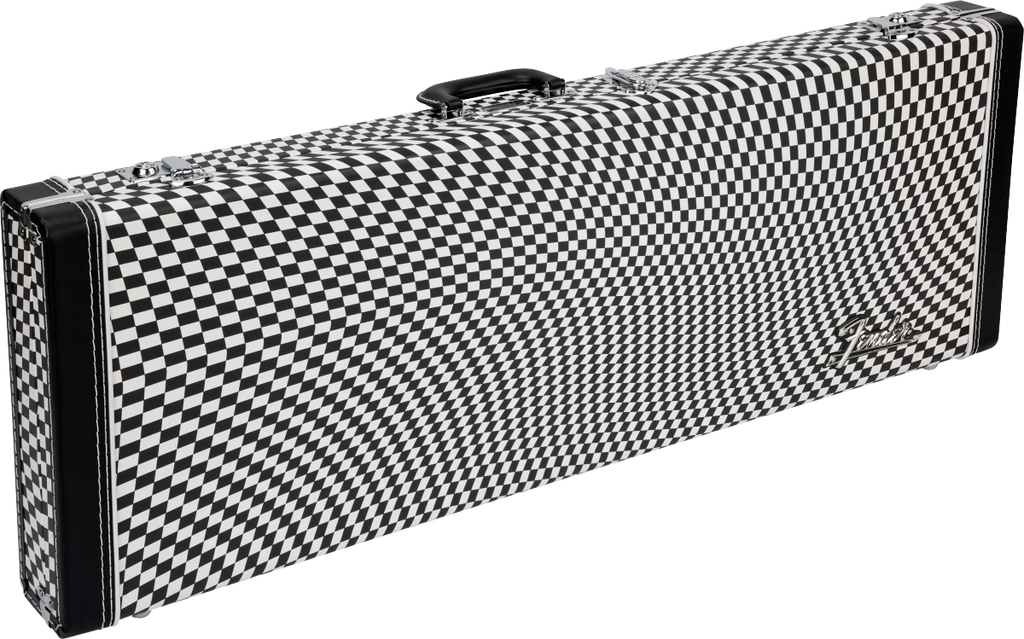 Fender - Classic Series Strat/Tele Case, Wavy Checkerboard
