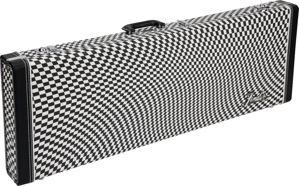 Fender - Classic Series Strat/Tele Case, Wavy Checkerboard